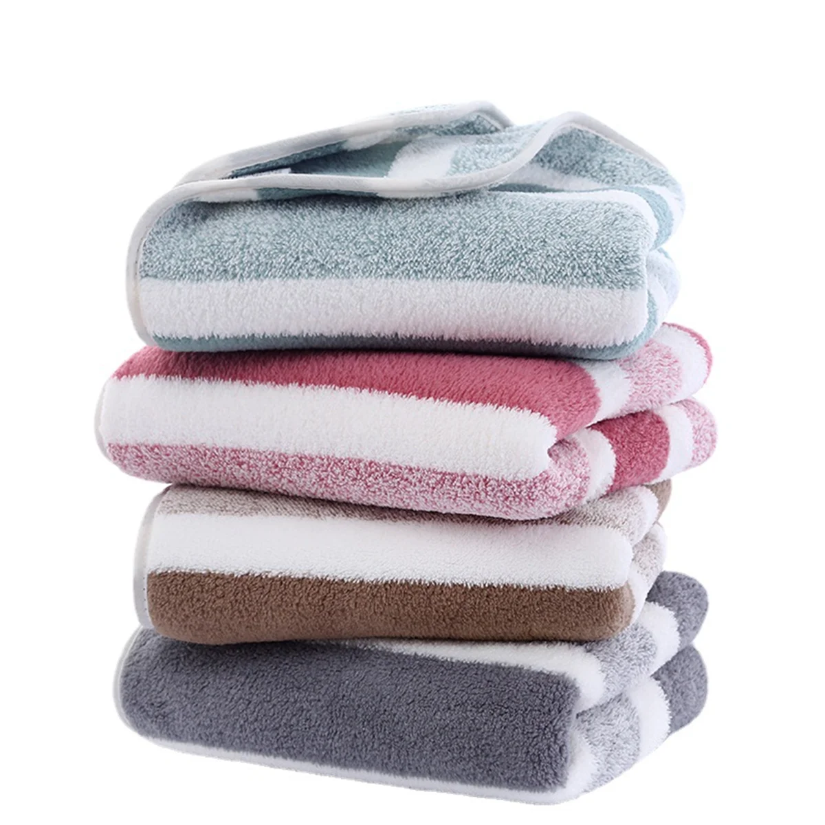 Quick-Drying Striped 1pc35x75 or Towel Set