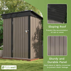 Patiowell 5x3 FT Outdoor Storage Shed