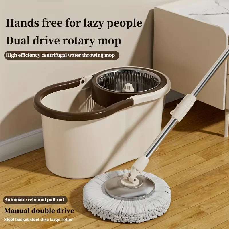 Spin Mop and Bucket Set with Wringer