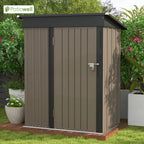 Patiowell 5x3 FT Outdoor Storage Shed