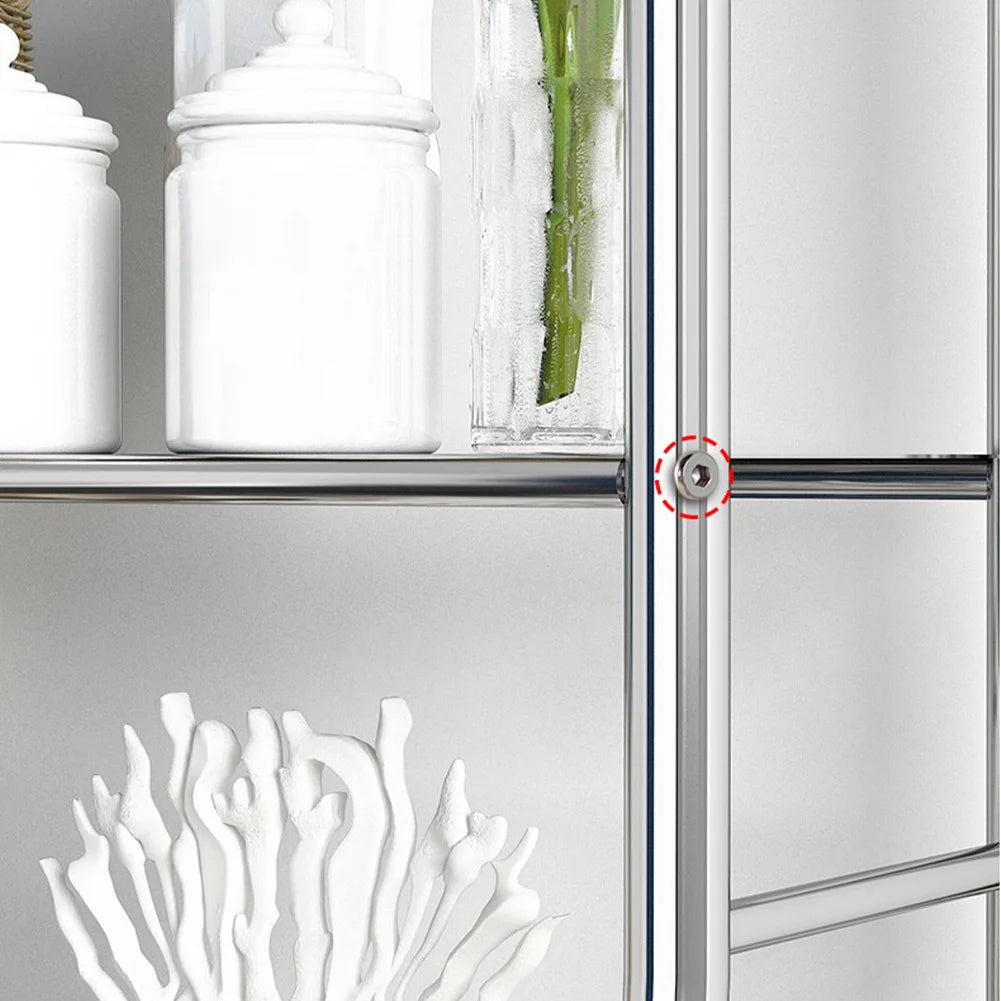 Over Toilet Storage Shelf,2/3-Tier Freestanding