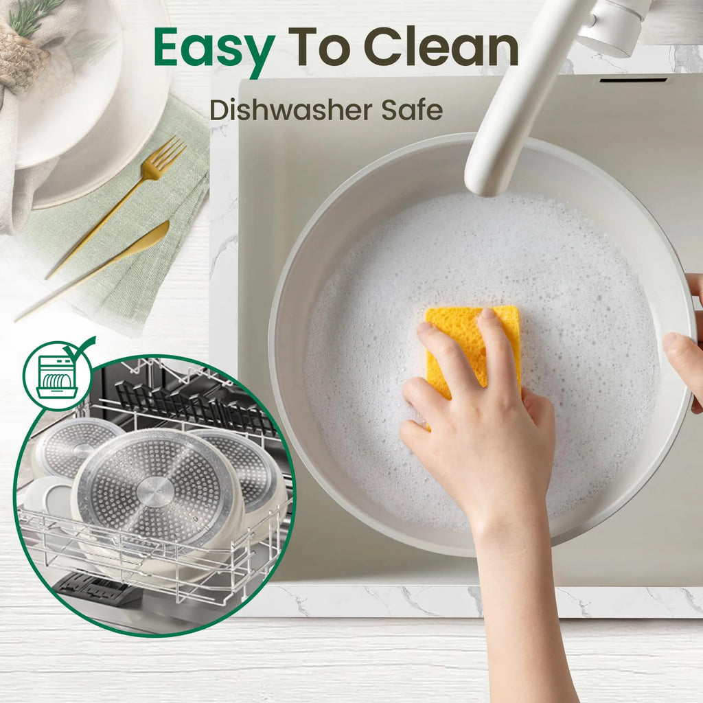 Pots and Pans Set, Nonstick Cookware Set