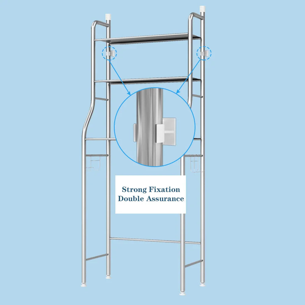 Over Toilet Storage Shelf,2/3-Tier Freestanding