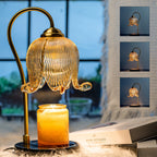 Tulip Flower Warm Candle Lamp French Retro