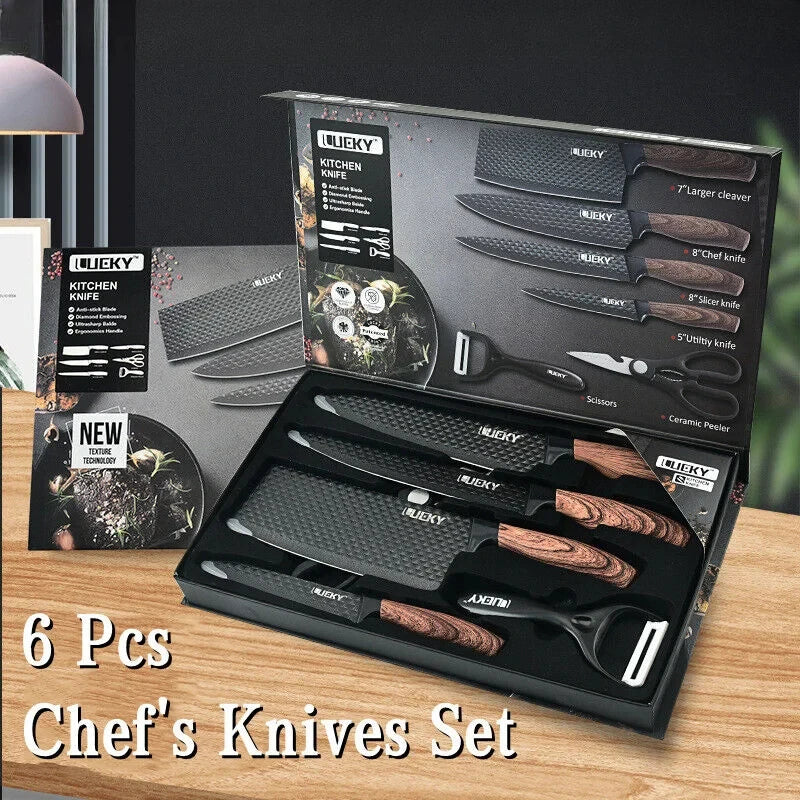 MDHAND Kitchen Knife Set Stainless Steel Knife