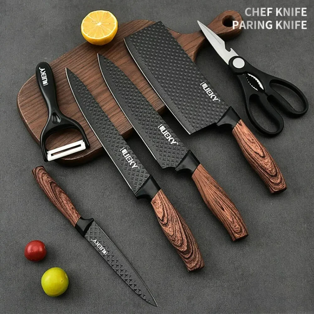 MDHAND Kitchen Knife Set Stainless Steel Knife