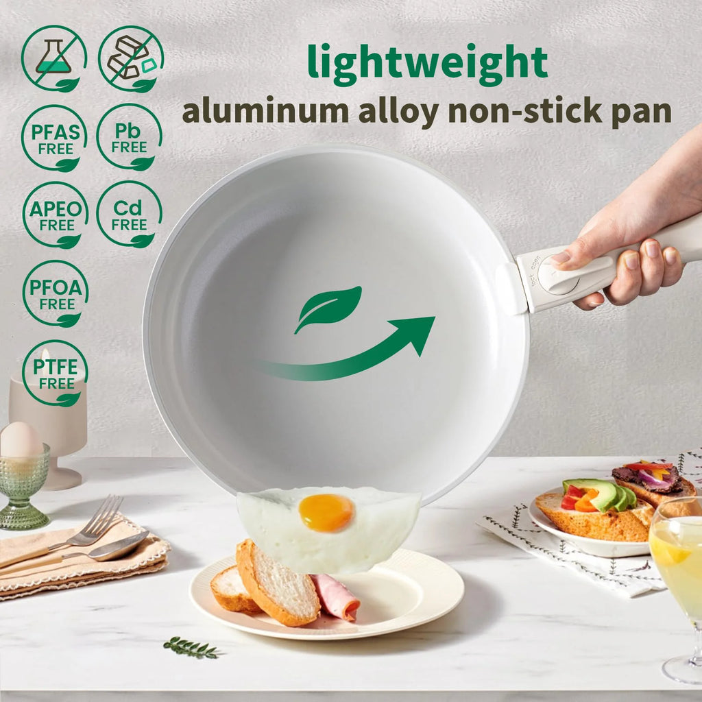 Pots and Pans Set, Nonstick Cookware Set
