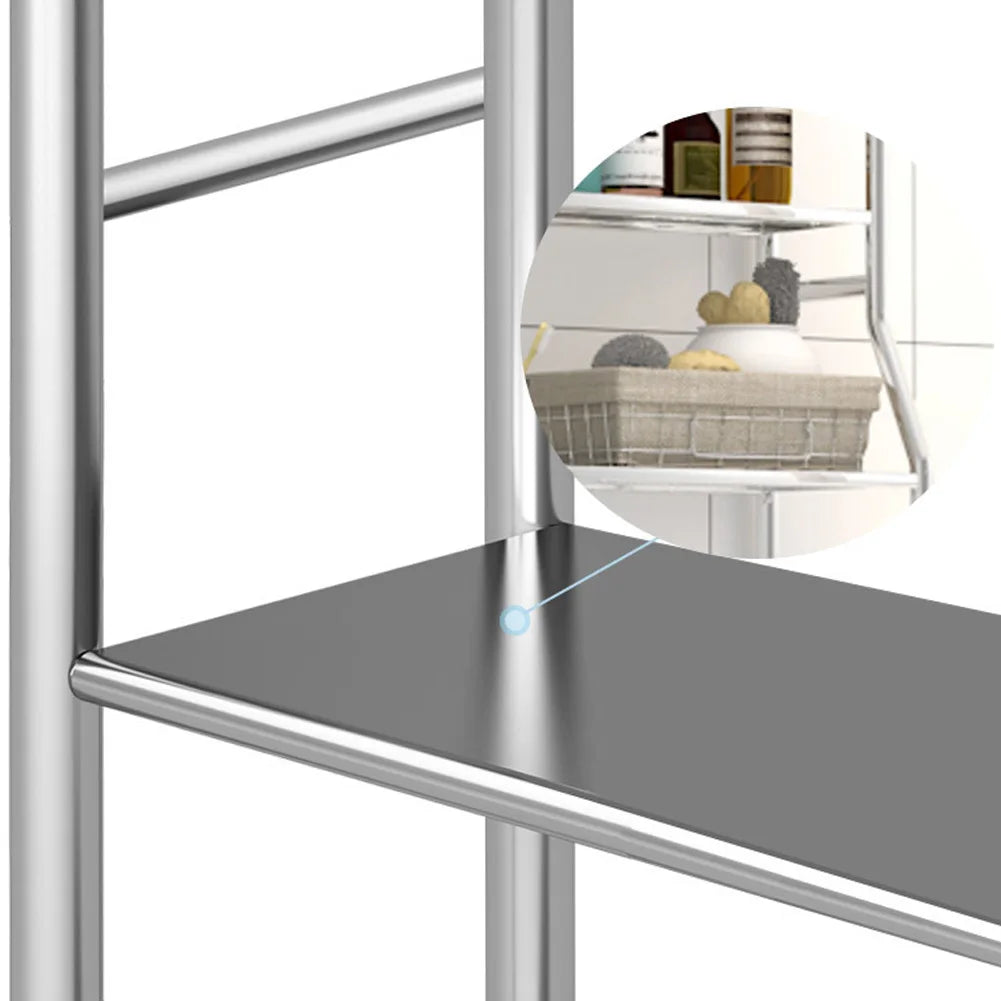 Over Toilet Storage Shelf,2/3-Tier Freestanding
