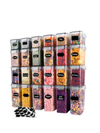 24pcs，Sealed food storage containers with LIDS