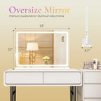 JHK LED Vanity Mirror with Lights