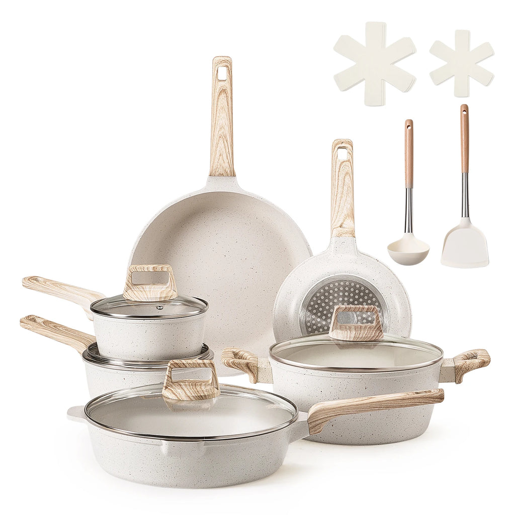 VEVOR 17 Piece Pots and Pans Set