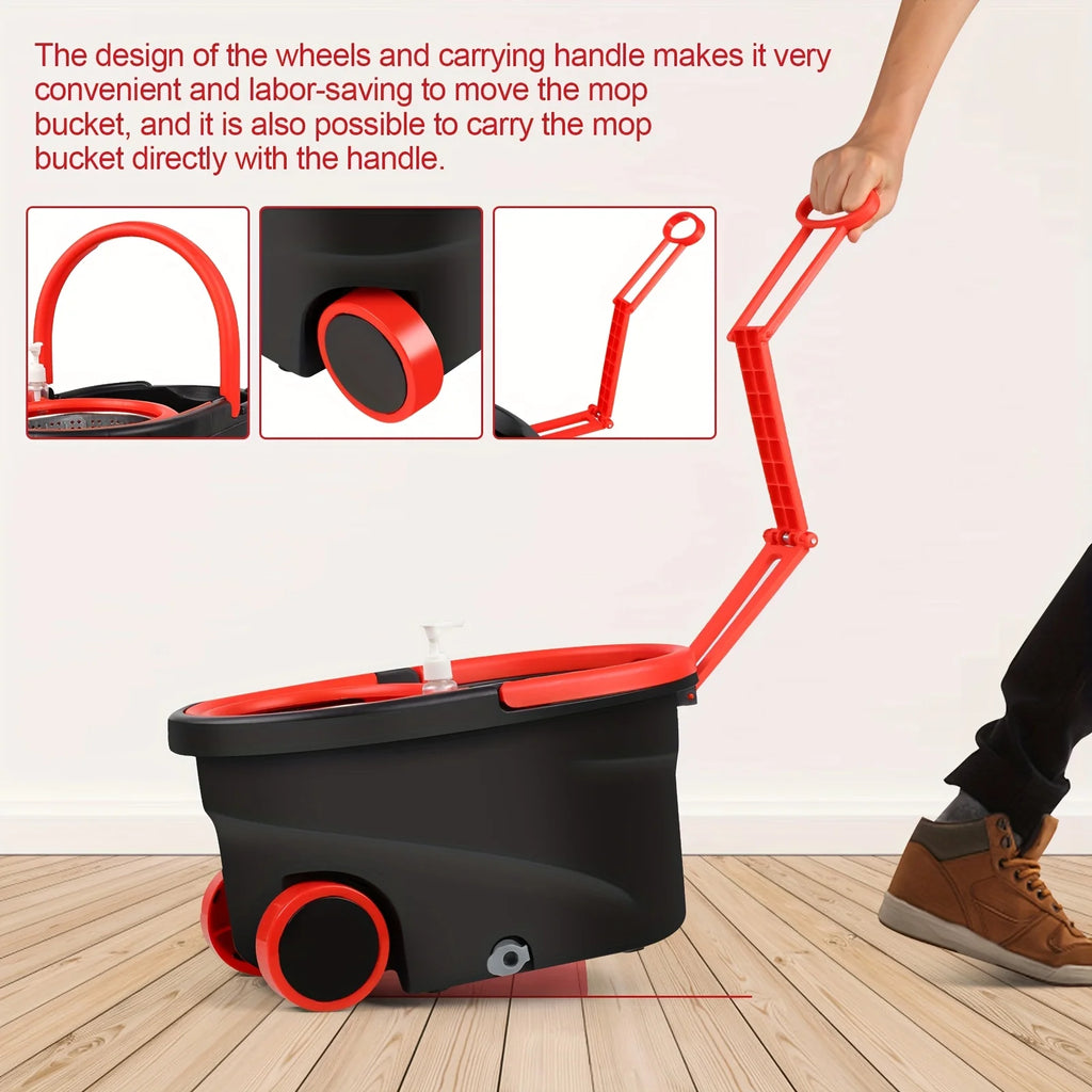 Spin Mop and Bucket Set with Wringer