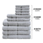 10 Piece Towel Set with Upgraded Softness