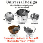 1pc, Strainer, Pot Strainer, Adjustable Clip On