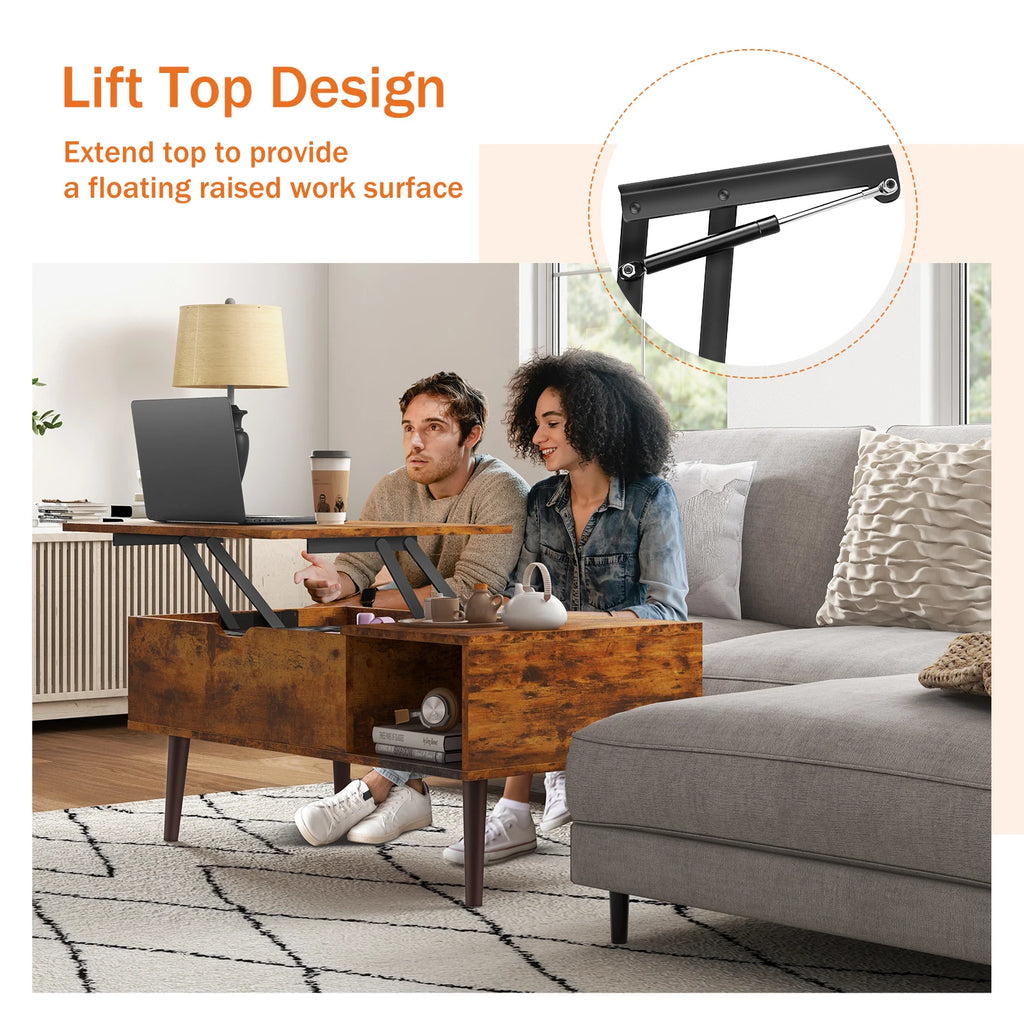 JHK Lift Top Coffee Table