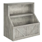 Kids Bookshelf Wooden Toy Storage Organizer
