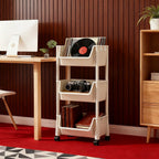 3/5-layer plastic storage rack, multifunctional storage
