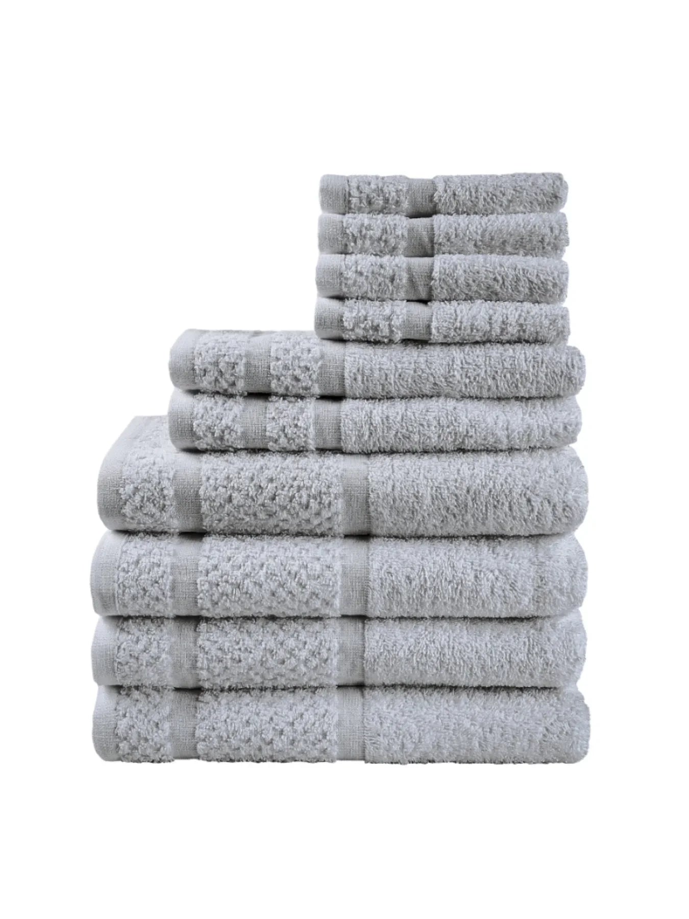 10 Piece Towel Set with Upgraded Softness