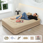 Camping Air bed with Backrest 2 Persons