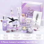 Lavender Spa Gift Basket for Women