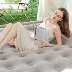 Camping Air bed with Backrest 2 Persons