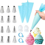 Silicone Piping Bags and Tips Set Cake