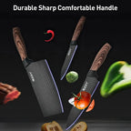 MDHAND Kitchen Knife Set Stainless Steel Knife