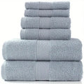 Bath Towel Washcloth Cotton Towel Solid Set