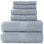 Bath Towel Washcloth Cotton Towel Solid Set