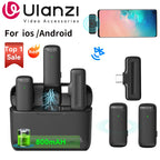 J12 Wireless Lavalier Microphone Audio Video Recording