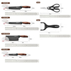 MDHAND Kitchen Knife Set Stainless Steel Knife