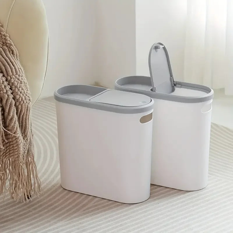 1 bathroom trash can, home creative