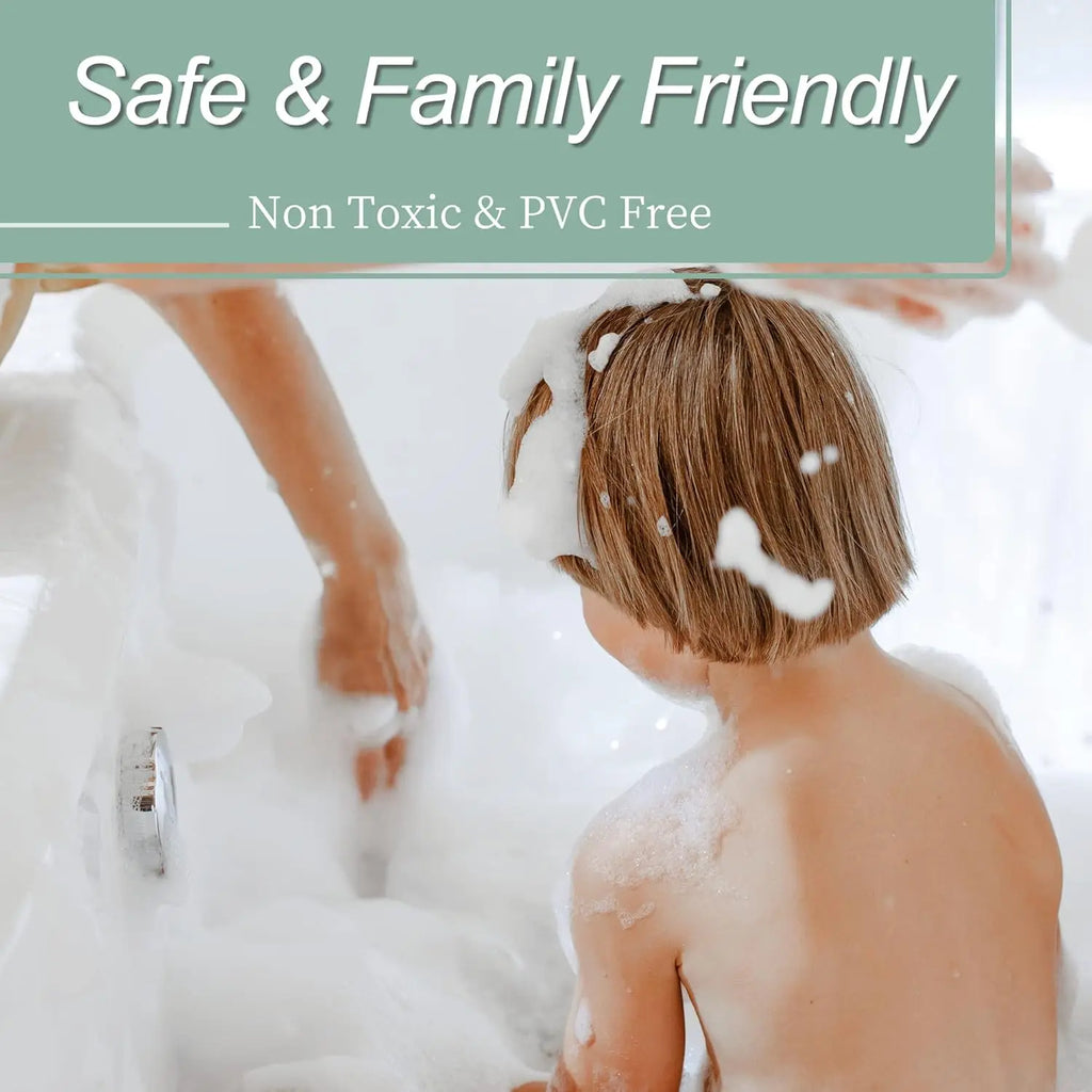 Clear Shower Curtain Liner with Magnets
