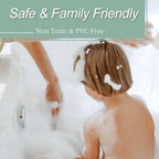 Clear Shower Curtain Liner with Magnets