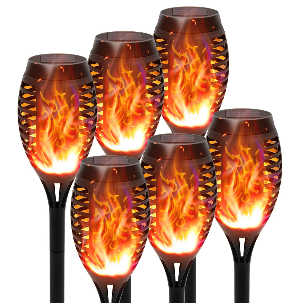 Solar Lights Outdoor LED 4/6/812Pcs Solar Torch