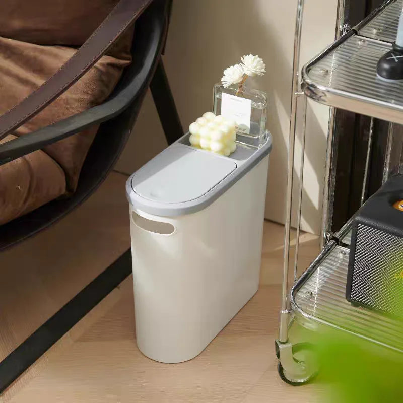 1 bathroom trash can, home creative