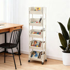 3/5-layer plastic storage rack, multifunctional storage