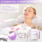 Lavender Spa Gift Basket for Women