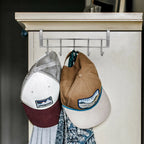 Bold Stainless Steel 5-hook Cabinet Door