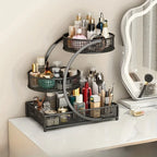 1PC Makeup Storage Rack Cosmetic Organizer Metal