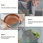 1pc, Strainer, Pot Strainer, Adjustable Clip On