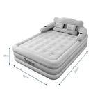 Camping Air bed with Backrest 2 Persons