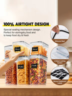 24pcs，Sealed food storage containers with LIDS
